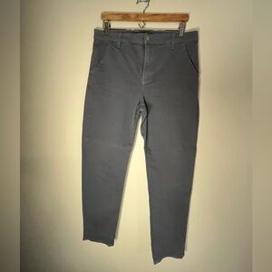 Veronica Beard Gray Straight Leg Pants